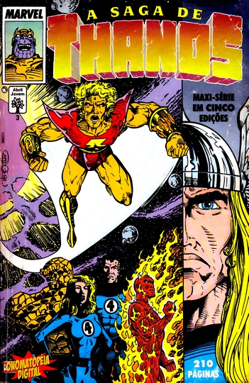 A Saga de Thanos #3 (1992)