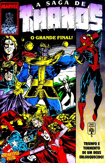 A Saga de Thanos #5 (1992)